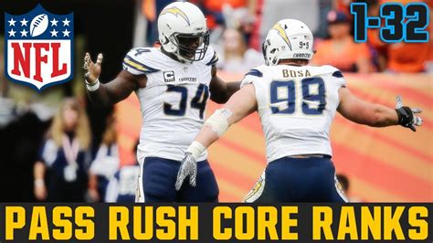 Ranking Nfl Pass Rushing Cores From Worst To First 2019 The Best Pass Rush In The Nfl Youtube