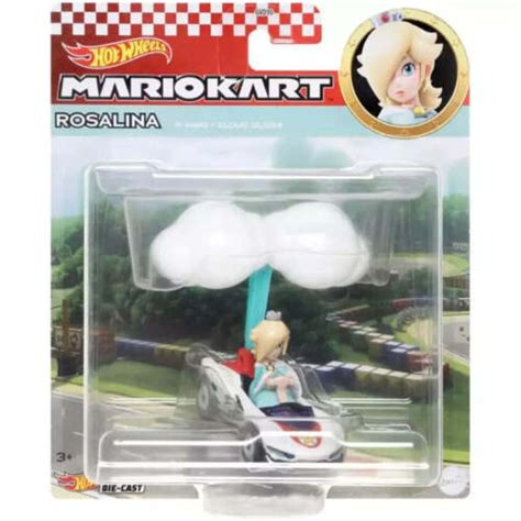 Hot Wheels Rosalina P Wing Cloud Glider Mario Kart Cars 164