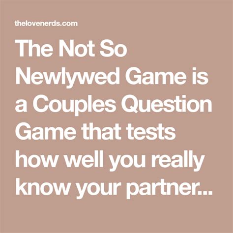 The Not So Newlywed Game With Free Questions Newlywed Game Newlywed Game Questions Fun