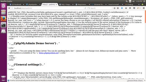 Server Phpmyadmin Homepage Display Problem Ask Ubuntu