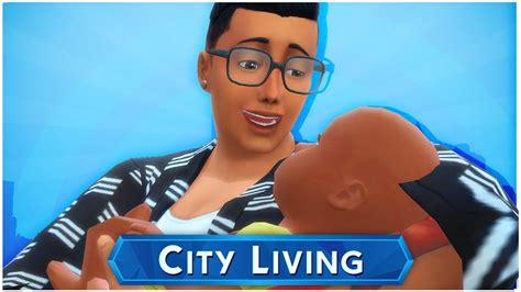 Lets Play The Sims 4 City Living Part 40 A Bundle Of Joy Youtube
