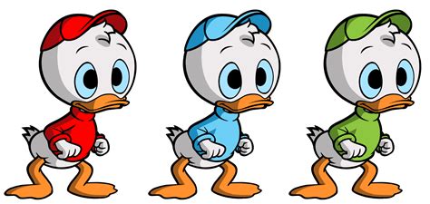 Ducktales Huey Dewey And Louie Happy Transparent Png
