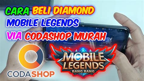 Cara Beli Diamond Mobile Legends Di Codashop Murah Youtube