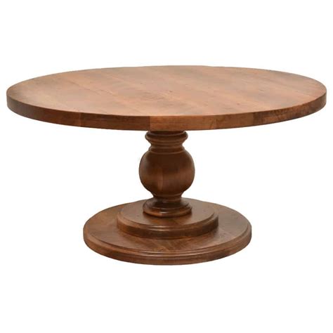 Arta Round Coffee Table Prestige Solid Wood Furniture Coquitlam Bc