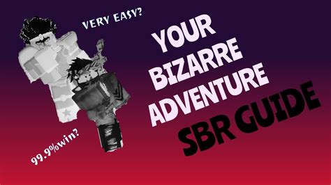 The items you receive will have a different color than the original and will have a different name. YOUR BIZARRE ADVENTURE l SBR GUIDE l ROBLOX - YouTube