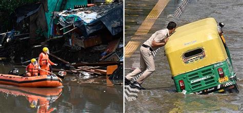 Collapsed Houses And Flooded Roads What Delhi Looks Like After Heavy Rain