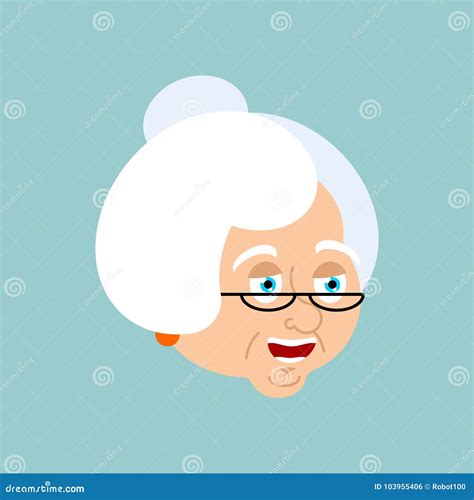 Old Lady Emoji Faces