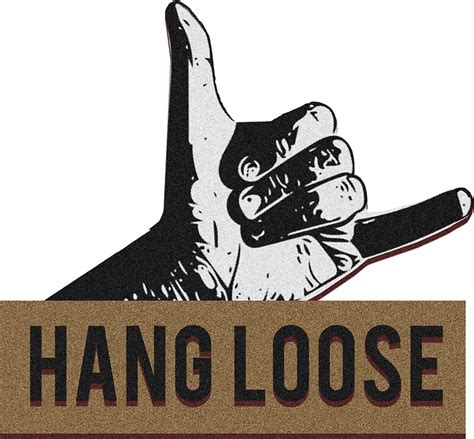 Hang Loose Stickers By Kaleb Snow Redbubble