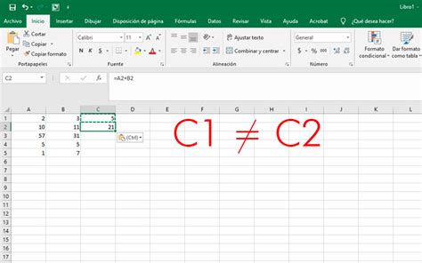 Formula Para Copiar El Valor De Una Celda En Excel Actualizado Abril