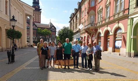 Donauschwaben Aus Deutschland Beim Besuch In Der Stadt Subotica August