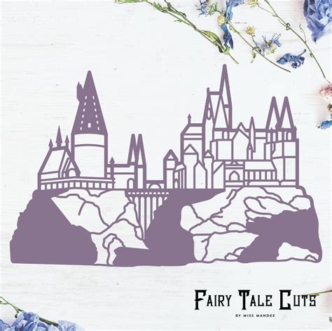 Hogwarts Castle Harry Potter Inspired File Design Digital | Etsy