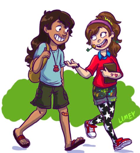 Mabel And Mermando By Limey404 On Tumblr Gravity Falls Au Gravity