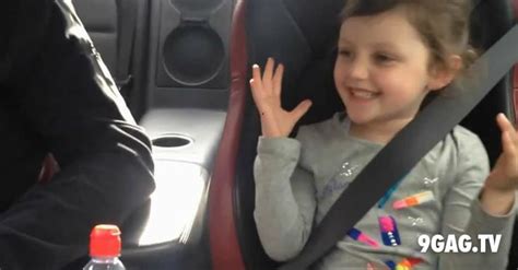Don T Tell Mummy Adorable Daughter Asks Dad To Drive Super Fast 9gag Tv Nissan Good Good