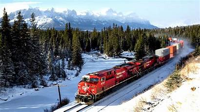 Train Wallpapers Desktop Railroad Computer Canadian Backgrounds