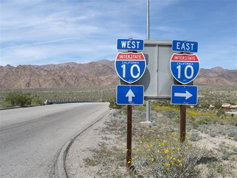 Interstate 10 Aaroads California Highways