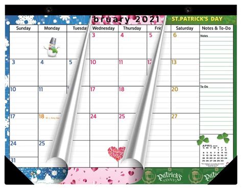 You Will Love This Beautiful Desk Pad Magnetic Calendar Planner For