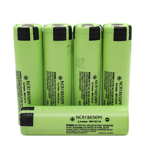 Ncr18650pf 18650 Lithium Ion Battery 37v 2900mah Mh12210 3c Discharge