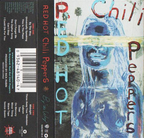 Página inicial rock and roll red hot chili peppers by the way. Red Hot Chili Peppers - By The Way (2002, Cassette) | Discogs