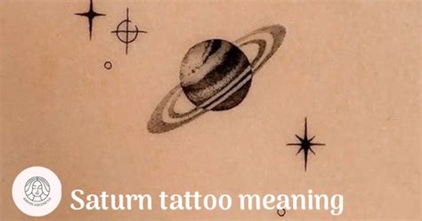 Saturn Tattoo Meaning Uncover The Fascinating Tattoo 2023