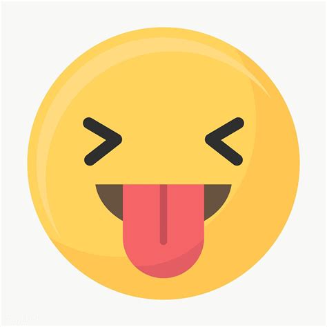 Transparent Tongue Out Emoji Png Goimages Free