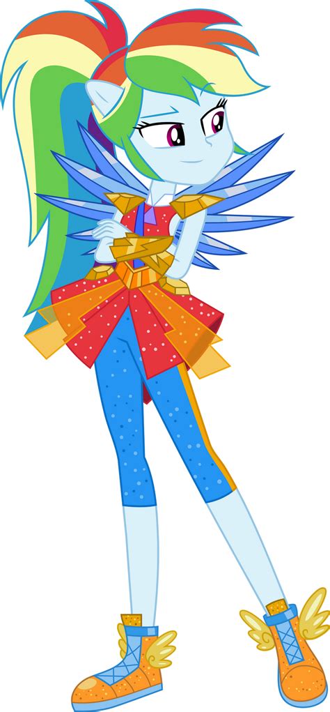 Rainbow Dash Legend Of Everfree Vector By Icantunloveyou On Deviantart