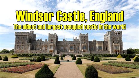 Windsor Castle England The Oldest And Largest Occupied Castle Youtube