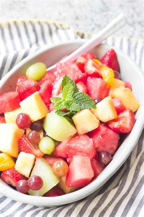 Tequila Lime Fruit Salad Wicked Spatula