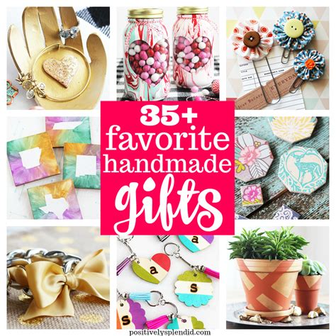 Handmade gifts are seriously the best. 35+ BEST Homemade Gift Ideas for Everyone on Your List