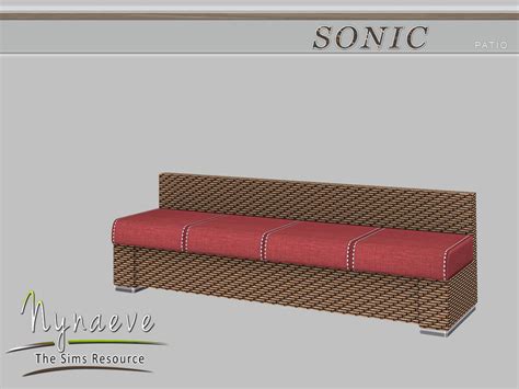 The Sims Resource Sonic Patio Loveseat