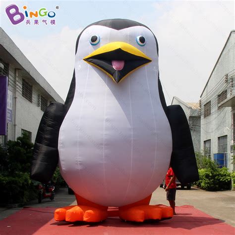 2017 Promotion 5m Inflatable Penguins Toy Outdoor Christmas Decorations