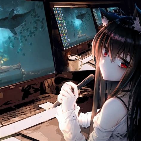 Steam Workshopanime Girl And Computers
