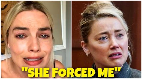 Margot Robbie Reveals Amber Heard Forced Their Relationship Youtube