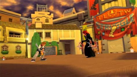 No better solution could be found than kingdom hearts hd 2.5 remix , specifically kingdom hearts 2 final mix. Kingdom Hearts: 2.5 HD ReMIX - KH2FM: Roxas VS Axel (Battle 1) - YouTube