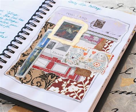 Art Journal Daily Life Collage Art Journal Smash Book Inspiration