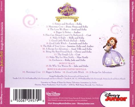 Sofia The First Songs From Enchancia Sofia The First Songs Reviews Credits Allmusic