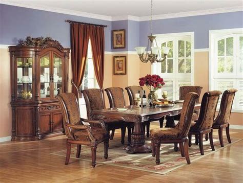 The storage is all about smart furniture that provides it. Estelle Formal Dining Room Furniture 9 Piece set ...