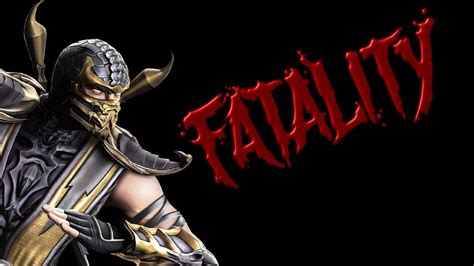 Mortal Kombat 9 Komplete Edition Scorpion Fatality Youtube
