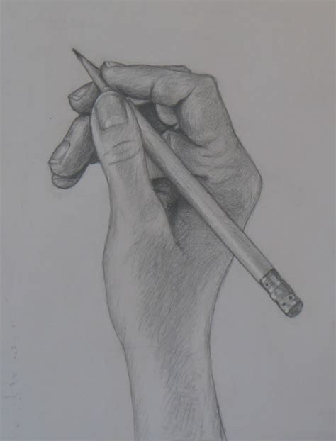 Https://tommynaija.com/draw/how To Draw A Hand Holding A Pencil