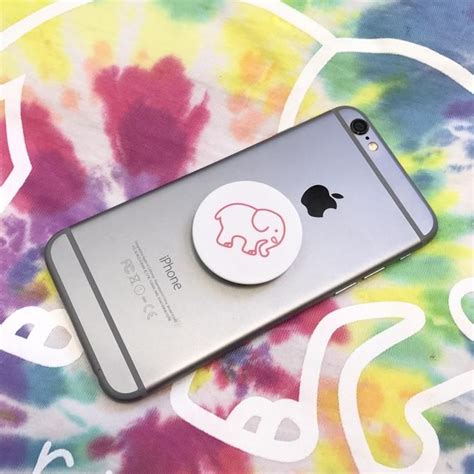 White Popsocket Tryapp Popsockets Cool Phone Cases Iphone
