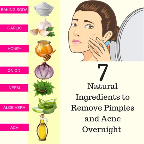 7 Natural Ingredients For Pimples And Acne How To Remove Pimples