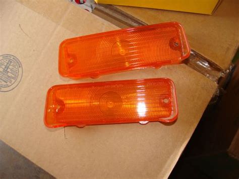Purchase 1966 Chevy Front Turn Signal Lenses C 11 In Stanwood