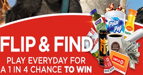 Play daily for your chance to win delicious instant food & beverage prizes, weekly, or grand prizes! Circle K Flip & Find Sweepstakes and Instant Win Game ...