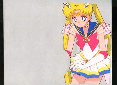 Production Cel Super Sailor Moon From The Supers Season I Love The