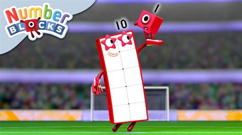 Numberblocks Eleven Scores A Goal Learn To Count Youtube