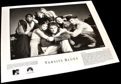 1998 Movie Varsity Blues Press Photo Paul Walker Scott Caan Amy Smart