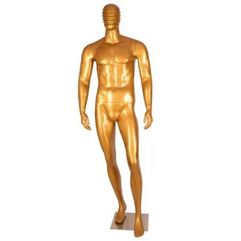 fiberglass full body golden male mannequin foldable at rs 10500 in new delhi