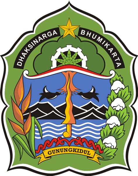 Logo Gunungkidul Hitam Putih Png Logo Kabupaten Sidoarjo Format Cdr