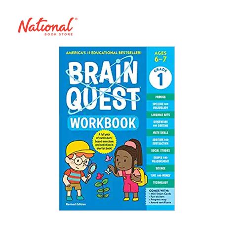Brain Quest Workbook 1st Grade Revised Edition Trade Paperback