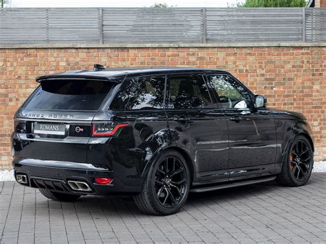 2018 Used Land Rover Range Rover Sport Svr Svo Ligurian Black