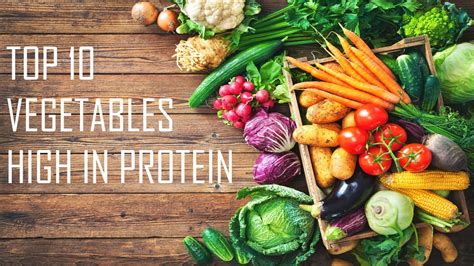 Top 10 Vegetables High In Protein Youtube